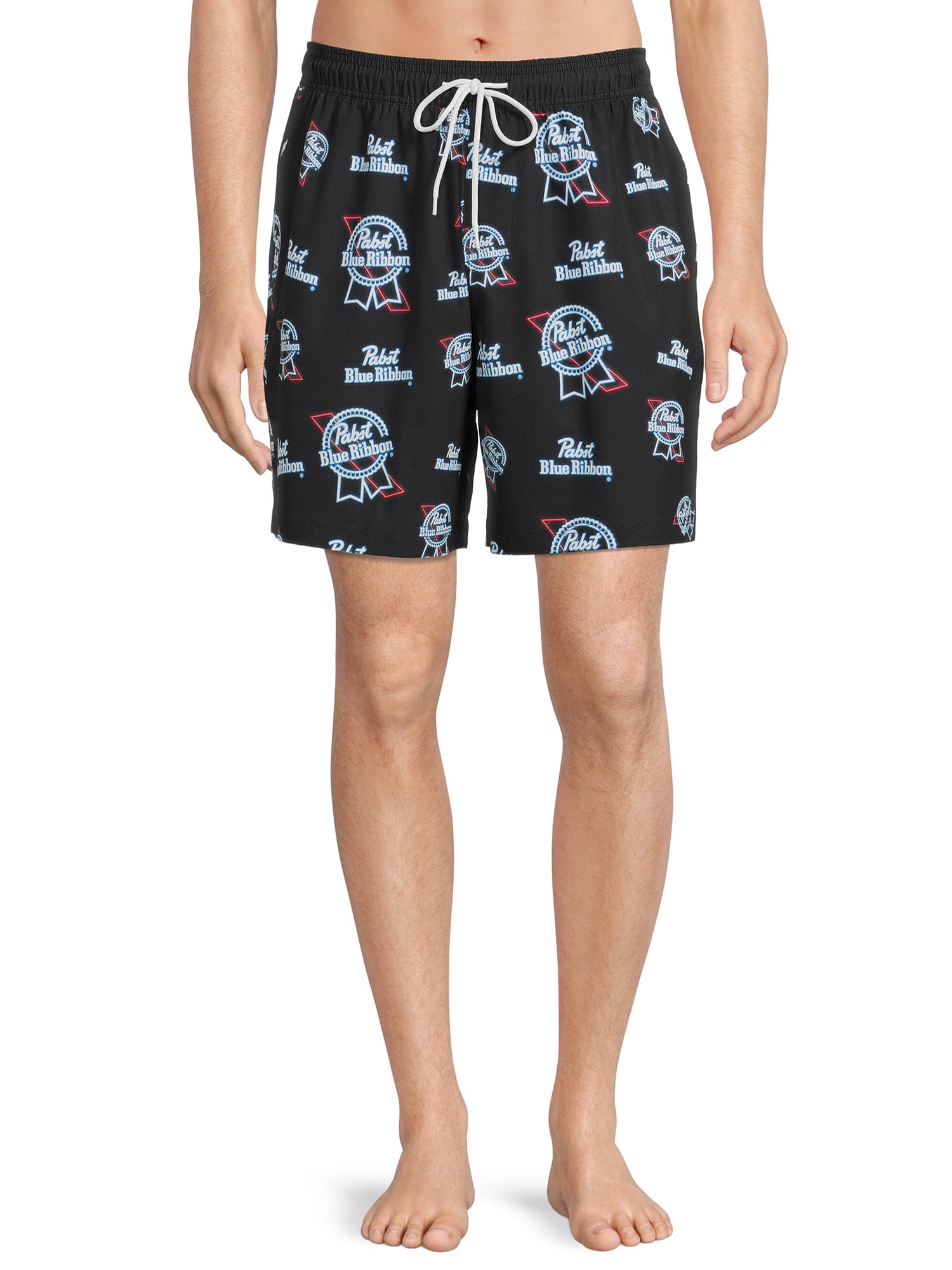 Pabst Blue Ribbon Men's Glow Board Shorts