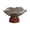 H, variant on Pedestal Fruit Bowl Fruit Plate Multipurpose Food Snack Storage Tray, Snack Holder for Kitchen Countertop, for Living Room Dining Table Centerpiece Use