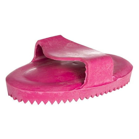 Soft Rubber Curry Comb - Partrade Trading Corporation Junior Soft Rubber Curry Comb Pink
