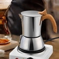 thumbnail image 3 of Cafetière à Expresso en Acier Inoxydable pour Camping, 3 of 8