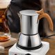 thumbnail image 4 of Accesorio para máquina de café expreso de estufa, olla de acampada, cafetera de acero inoxidable para Picnic, 4 of 9