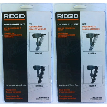 

Ridgid R350CHA Clipped Framer Overhaul Maintenance Kits # 079002001093-2PK