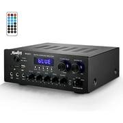 Best LP Bluetooth Audio Receivers - Moukey Bluetooth 5.0 Power Home Audio Amplifier Review 