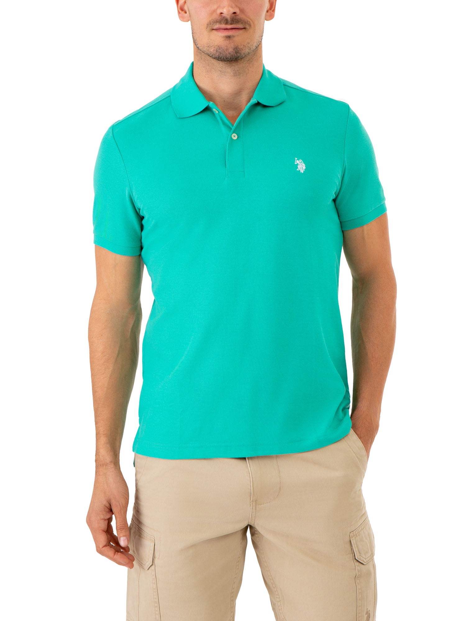 U S Polo Assn Men s Performance Pique Polo Walmart u-s-polo-assn-men-s-performance-pique-polo-walmart