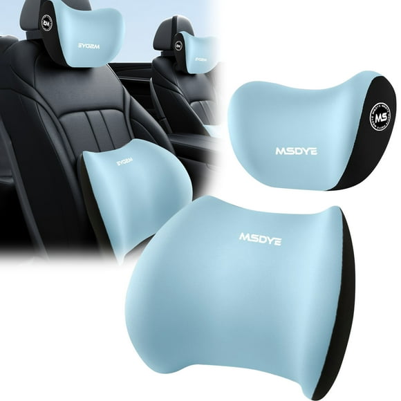 PRETXORVE 2025 Soutien Lombaire et Appui-Tête Ergonomique pour le Cou Coussin Lombaire pour Soulager la Douleur au Cou et au Dos