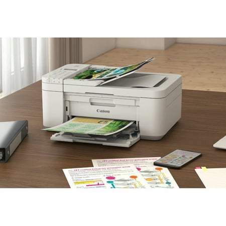 Canon - PIXMA TR4720 Wireless All-In-One Inkjet Printer - White
