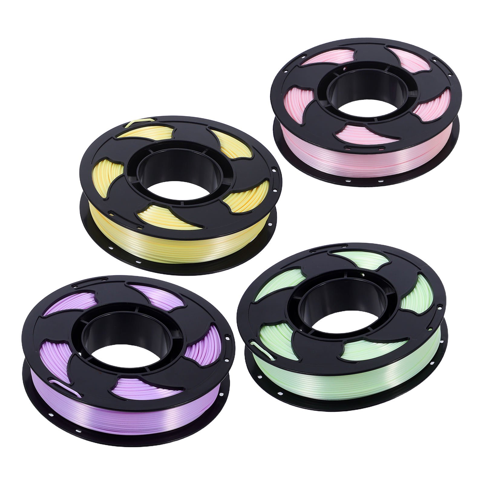 NICEXMAS Pla Filament Bundle 1.75mm Multicolor 3D Printing Material for Hobby and Craft Projects