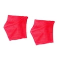 thumbnail image 3 of 2 protectores de zapatos de pole dance, protectores de zapatos de stripper, de gamuza, antideslizantes, para accesorios profesionales de vestuario. Rojo M, 3 of 8