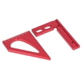 thumbnail image 4 of Angle Ruler 45 90 Degree Angle Aluminum Alloy Miter Protractor Multifunctional Measuring Tool for Woodworking, 4 of 15