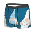 thumbnail image 2 of Daiia Nurse Doctor Gnomes Men's Underwear Boxer Briefs, Cotton Stretch Moisture-Wicking Underwear-Small, 2 of 9
