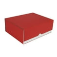 thumbnail image 3 of Caja de colección de cartas de mazo con cierre de piel sintética resistente al agua y versátil. Rojo, 3 of 9