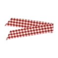 thumbnail image 2 of Gingham Ribbon Bow Decor, Polyester Construction, Woven Checkered Bow Tie For Wreath Chair Vase Gift Box Display Decor, Home Holiday Decor, 2 of 6