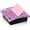 Purple, variant on Rhinestone Self Stick Note Pad Holders 4 x 4 Inches Pink Cute Note Holder Sticky Dispenser Bling Memo Stick Dispenser for Office Employee Coworkers Gifts Home Desk Supplies