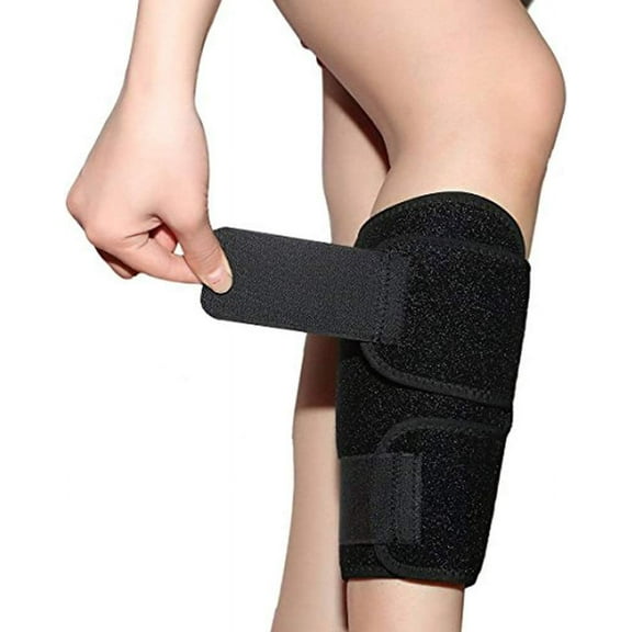 1Pcs Shin Calf Brace - Shin Splint Support for Calf Pain Relief Strain Sprain Tennis Leg Injury Best Calf Compression Sleeve - Lower Leg Brace Men Women