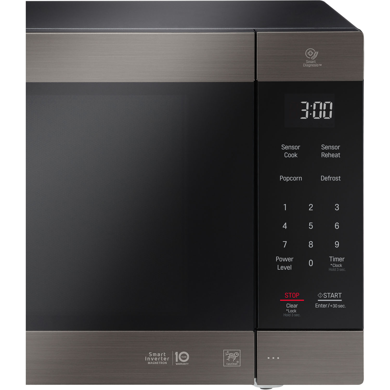 LG NeoChef 2.0 Cu. Ft. 1200W Countertop Microwave, Black Stainless Steel - image 2 of 8