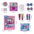 thumbnail image 3 of Maquillaje para Niñas de Stitch, Set de Maquillaje Infantil Lavable con Bálsamos, Brillos, Paleta con Brocha, Clips, Espejo y Bolsa de PVC, Regalo Seguro y Adorable, 3 of 8