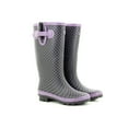 thumbnail image 3 of Stormwells Womens Polka Dot Wellington Boots, 3 of 4