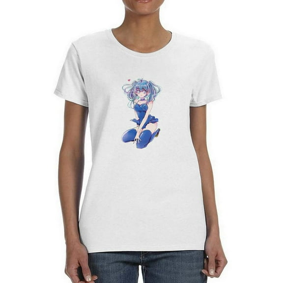 Anime Girl Ballerina Outfit T-Shirt Women -Image by Shutterstock, Female 5X-Large