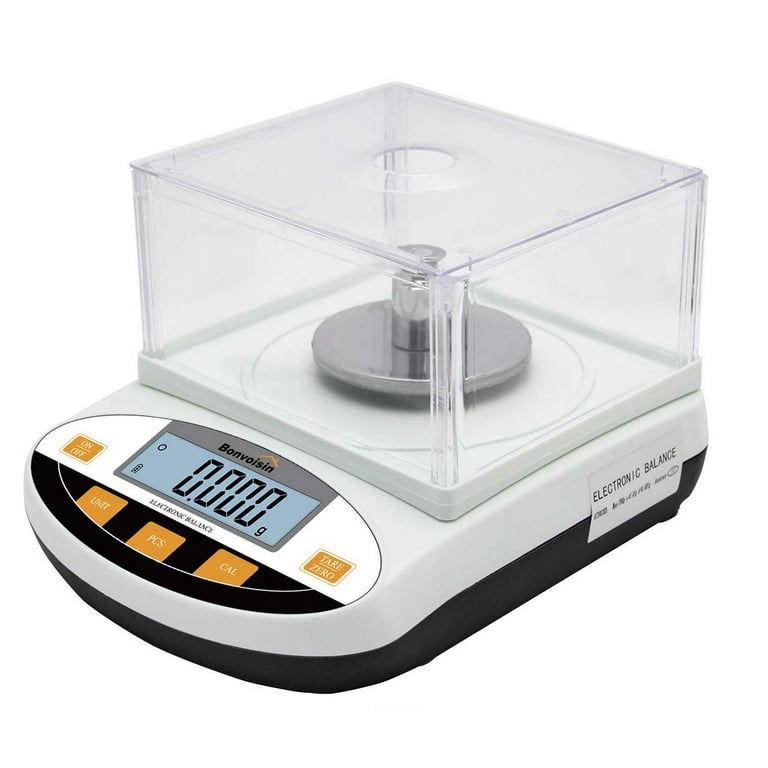 500 x 0.001g Analytical Balance, 1 mg Digital Lab Precision Scale