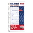 thumbnail image 3 of Telephone Message Book, Two-Part Carbonless, 5 X 2.75, 4/page, 400 Forms | Bundle of 5 Each, 3 of 4