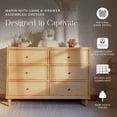 thumbnail image 2 of Namesake Marin with Cane 6 Drawer Assembled Dresser, 2 of 7
