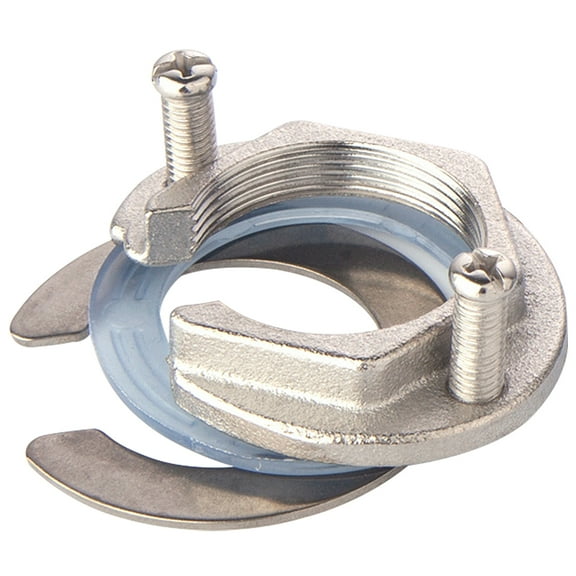 NICEXMAS Kitchen Faucet Parts Nut Silver Stainless Steel 1 Set