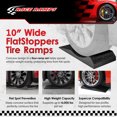 thumbnail image 2 of Race Ramps FlatStoppers , Rampes Économiseurs de Pneus pour Rangement de Voiture, 10 Pouces de Large, Ensemble de 4, 2 of 11