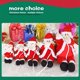 thumbnail image 4 of Cartoon Santa Doll Pendant Christmas Tree Decorations Funny Santa Claus Climbing On Rope Plush Doll Toy For Home Wall Window, 4 of 5