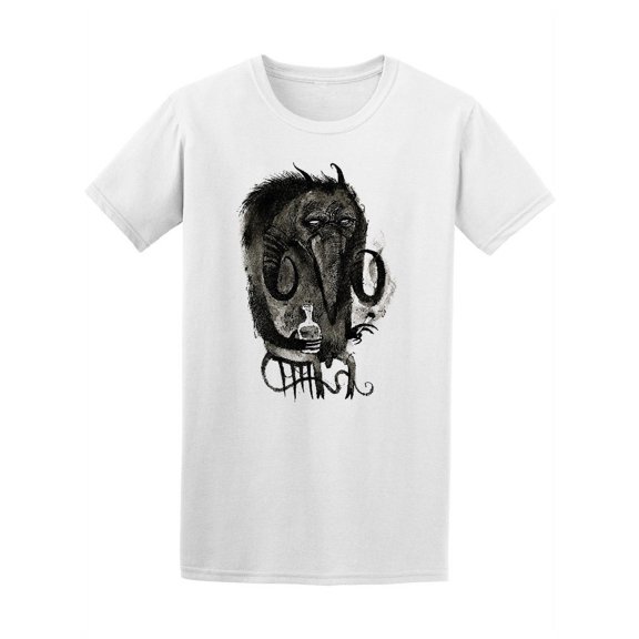 Funny Magic Monster Graphic Tee Men's -Image by Shutterstock