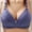 Blue, variant on DuoJiaJ Women Soild Color Wireless Sports Seamless Push Up Adjustable Yoga Sleep Large Bra Wireless Bras Black