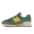 thumbnail image 2 of New Balance Women's 574 Mallard Green Yellow Shoes, from StockX, 2 of 5