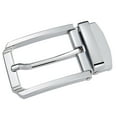 thumbnail image 2 of Hebilla de cinturón de aleación de lujo para cinturón de 33 mm a 34 mm, reemplazo informal de negocios para hombres Plata, 2 of 9