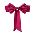 thumbnail image 2 of Modern Concise Wedding Bow Ribbon Notie Chair Back Flower Home Holiday Decor Hotel Restaurant Ribbon, 2 of 6