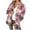 Red, variant on Plaid Jackets for Women Flannel Shacket Coats Oversized Button Down Shirts Turn-down Collar Jacket with Pocket Red 3XL