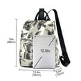thumbnail image 3 of Vintage Leaves Coffee Travel Laptops Backpack for Women Anti-theft Casual Work Bag Daypack Lightweight Laptop Bag, 3 of 7