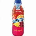2XSnapple Fruit Punch Juice Drink 16 fl oz