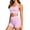 Pink, variant on bravefron Women 2 Pieces Workout Sets Spaghetti Straps Camis High Waist Biker Shorts 2 Piece U Neck Crop Tank Top Shorts Athletic Gym Yoga Outfits Activewear