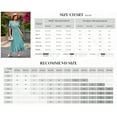 thumbnail image 5 of PRETTYGARDEN Women's Summer Wrap Maxi Dress Casual Boho Floral V Neck Short Sleeve Ruffle Hem Split Beach Long Dresses, 5 of 8