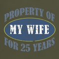 thumbnail image 3 of CafePress - Funny 25Th Anniversary Dark T Shirt - Men's Classic Graphic Cotton T-Shirt, 3 of 4