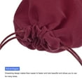 thumbnail image 5 of Velvet Drawstring Bags 5.91x7.87 Inch Gift Bags Jewelry Pouches Burgundy 10Pcs, 5 of 6