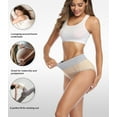 thumbnail image 4 of wirarpa Women's Underwear High Waist Briefs Ladies Plus Size Panties 4 Pack Sizes 5-10, 4 of 6