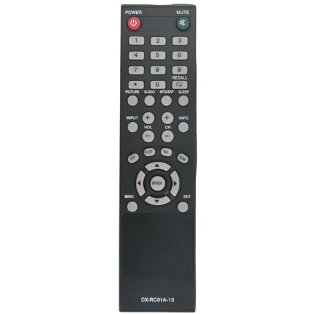 New DX-RC01A-13 Replaced Remote Control fit for Dynex LCD TV DX32L200NA14 DX-32L200NA14