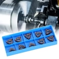 thumbnail image 4 of Carbide Insert Blade, Threading Inserts 10Pcs 0.5-3.0mm Pitch   Chip Removal High Accuracy  For CNC Lathe For Turning Holder For Stainless Steel, 4 of 8
