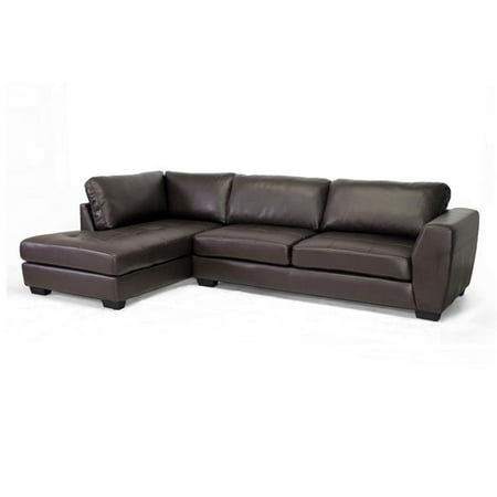 UPC 847321007215 product image for Baxton Studio IDS023-Brown LFC Orland Brown Leather Modern Sectional Sofa Set wi | upcitemdb.com