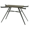 thumbnail image 3 of Armen Living Leah Glass Top Dining Table in Gray, 3 of 6