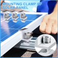 thumbnail image 4 of Weather Conditions Resistant Solar Panel Mount, High Strength Aluminum Alloy Bracket for Quick Assembly, Solar Photovoltaic Bracket for RVs and Boats (4), 4 of 5