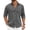 Flecking Black, variant on Men's Casual Linen Button Down Shirt Chambray Plain Oxford Dress Shirt