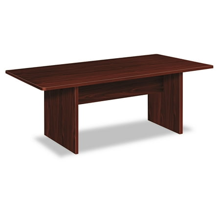 Mahogany Center Table - basyx Conference Table, 72w x 36d x 29 1/2h, Mahogany