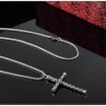 thumbnail image 3 of Trendy New European and American Viking Ornament Men s and Women s Pendant Necklace Cross Scale Stainless Steel Ornament, 3 of 5