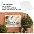 thumbnail image 3 of IDEANATEGRATE Replacement Pegboard Plastic Wall Organizer for DIY Enthusiasts 1Set, 3 of 6